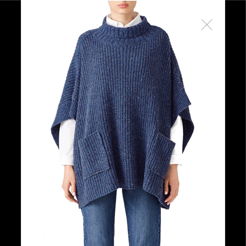 Rebecca Minkoff Navy Serina Sweater- M